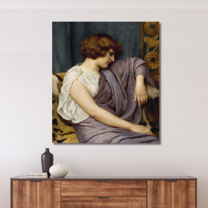 Briseide John William Godward jwg22 quadro stampato su tela