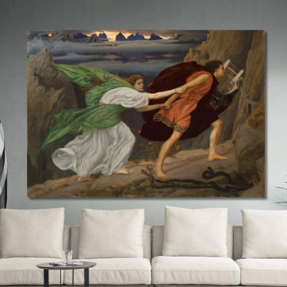 Orfeo Ed Euridice Edward John Poynter ejp19 quadro stampato su tela