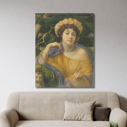 La Danzatrice Edward John Poynter ejp23 quadro stampato su tela