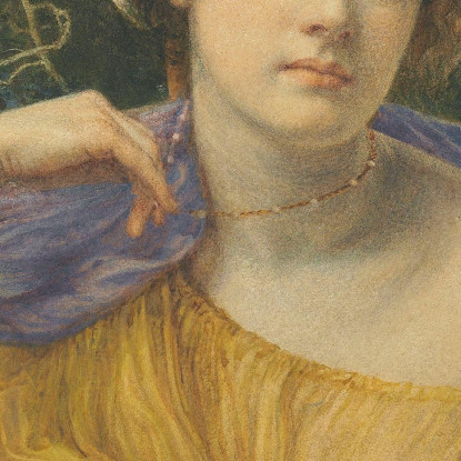 La Danzatrice Edward John Poynter ejp23 quadro stampato su tela