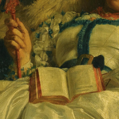 Il Ventaglio Del Pavone Edward John Poynter ejp28 quadro stampato su tela