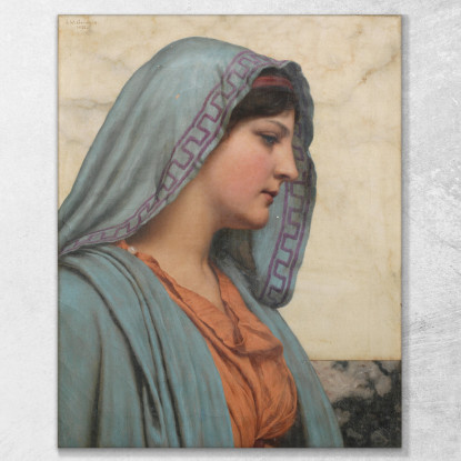 Di Citera John William Godward jwg27 quadro stampato su tela