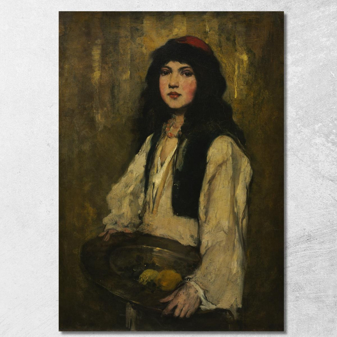 La Ragazza Veneziana Frank Duveneck fdu25 quadro stampato su tela La Ragazza Veneziana Frank Duveneck fdu25 quadro stampato su tela