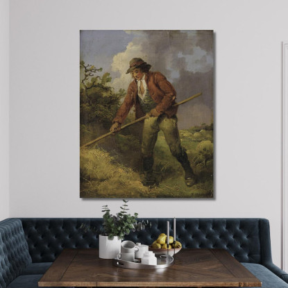 Fienagione George Morland gmo22 quadro stampato su tela