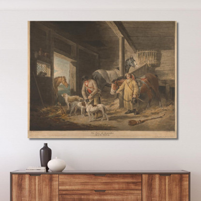 Il Primo Settembre – Mattina George Morland gmo43 quadro stampato su tela