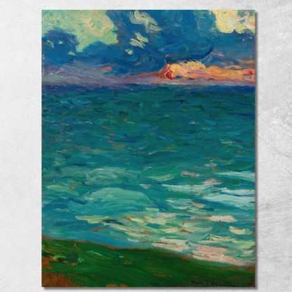 Al Bordo Del Mare Henri Martin hmt1 quadro stampato su tela