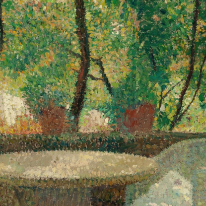 Viale Alberato Henri Martin hmt15 quadro stampato su tela