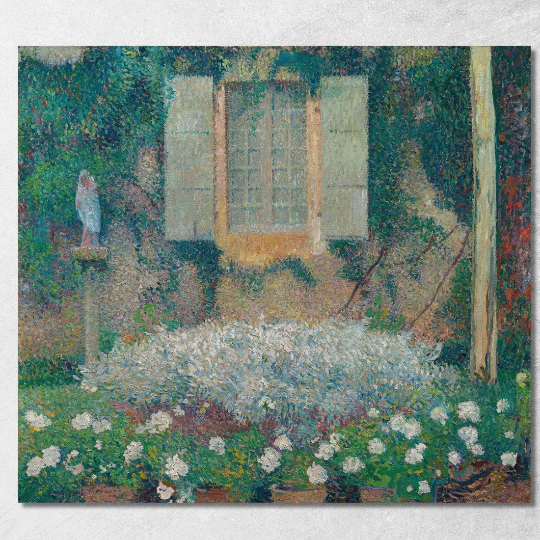 La Finestra Della Cucina Sul Giardino A Marquayrol Henri Martin hmt34 quadro stampato su tela La Finestra Della Cucina Sul Giardino A Marquayrol Henri Martin hmt34 quadro stampato su tela