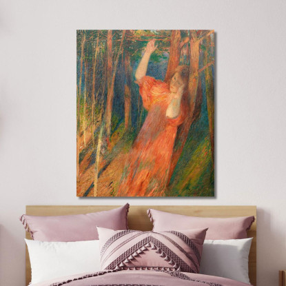 Rêverie Autunnale Henri Martin hmt73 quadro stampato su tela