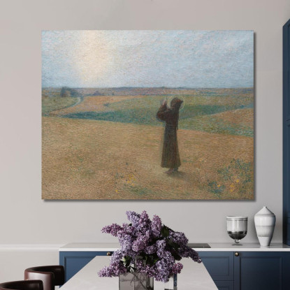 San Francesco D’Assisi Henri Martin hmt74 quadro stampato su tela