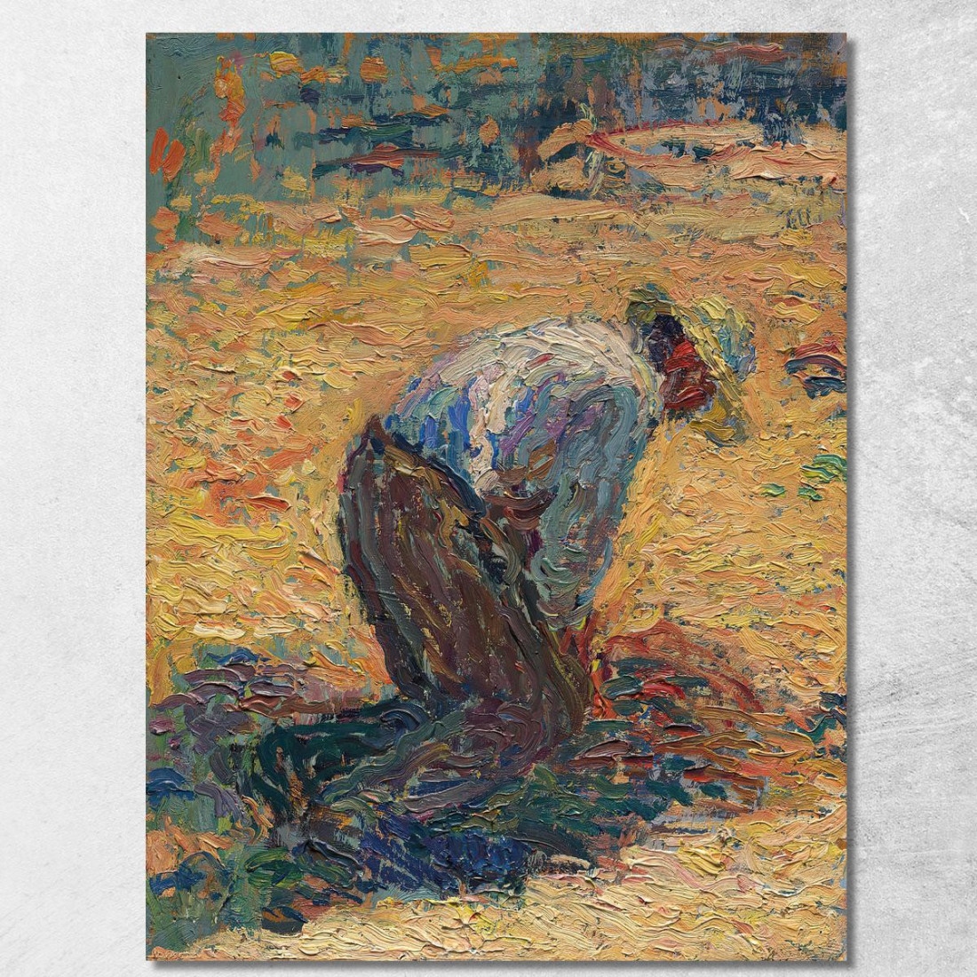 Studio Per La Moisson 2 Henri Martin hmt90 quadro stampato su tela Studio Per La Moisson 2 Henri Martin hmt90 quadro stampato su tela