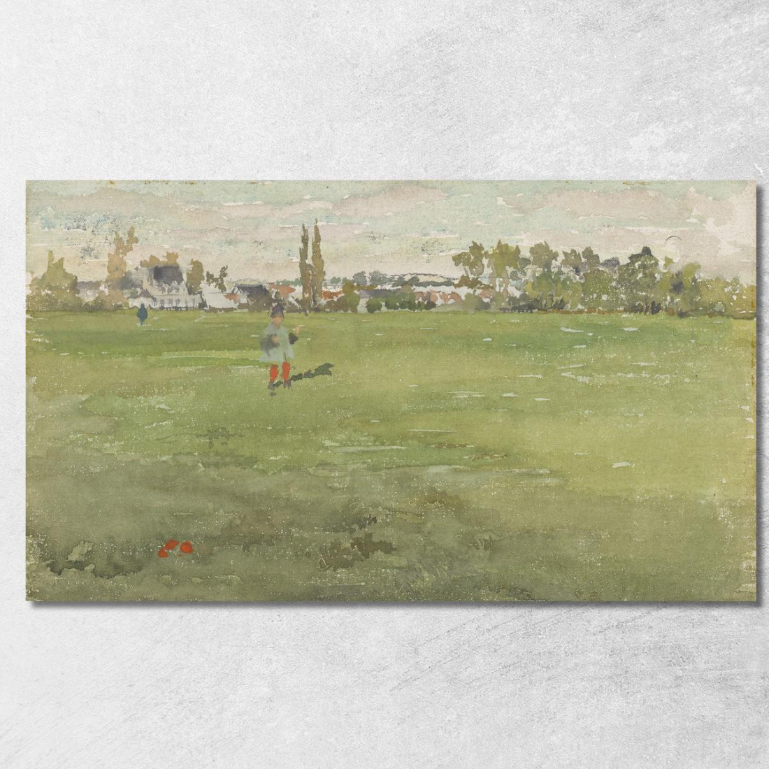 Verde E Argento - Beaulieu Touraine James Abbott McNeill Whistler jam39 quadro stampato su tela Verde E Argento - Beaulieu Touraine James Abbott McNeill Whistler jam39 quadro stampato su tela