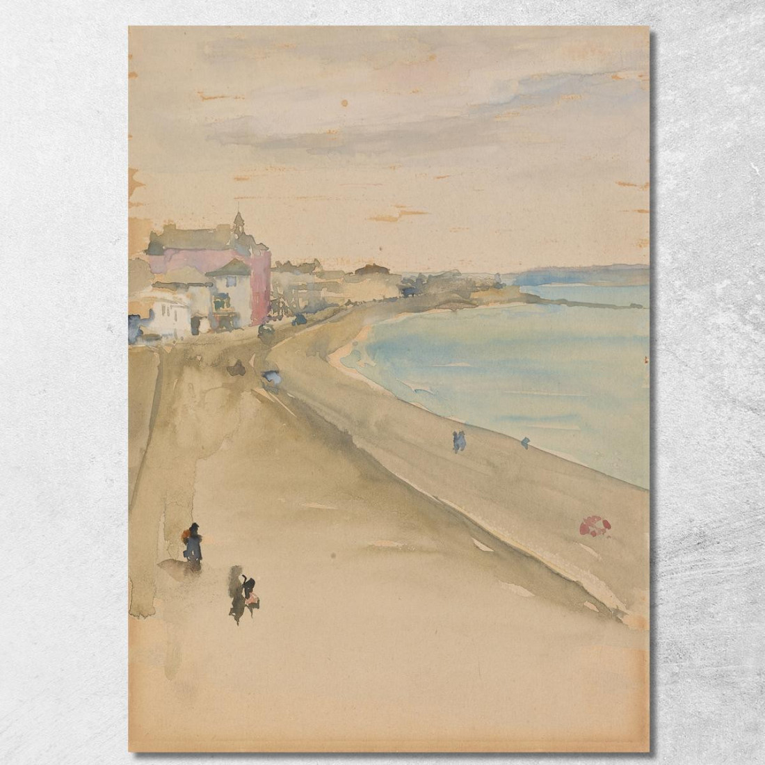 St. Ives Cornovaglia James Abbott McNeill Whistler jam100 quadro stampato su tela St. Ives Cornovaglia James Abbott McNeill Whistler jam100 quadro stampato su tela