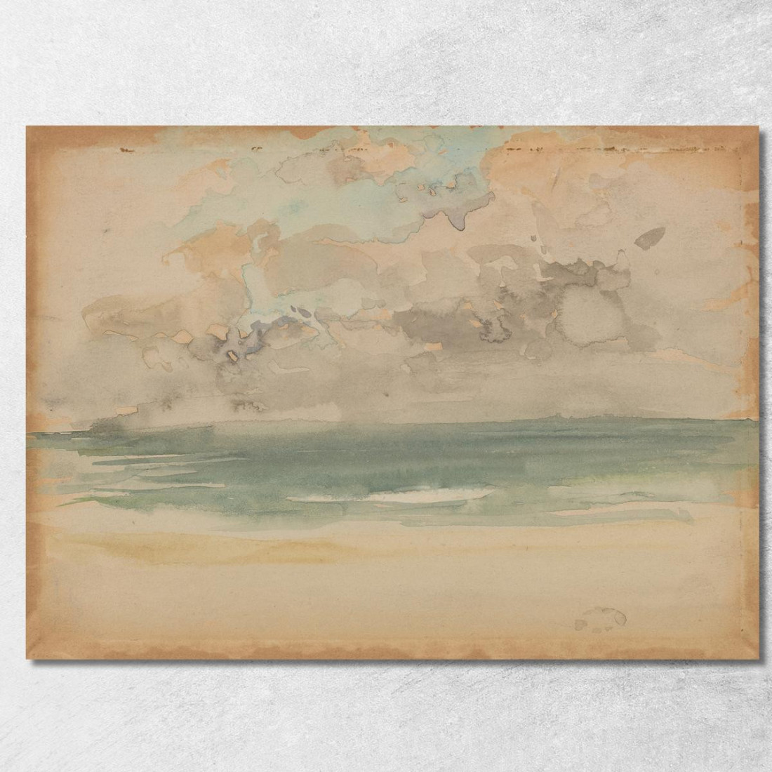 L'Onda Oceanica James Abbott McNeill Whistler jam128 quadro stampato su tela L'Onda Oceanica James Abbott McNeill Whistler jam128 quadro stampato su tela