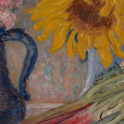 Fiori E Verdure James Ensor jen50 quadro stampato su tela