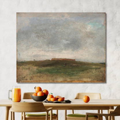 Forte Napoleone James Ensor jen51 quadro stampato su tela