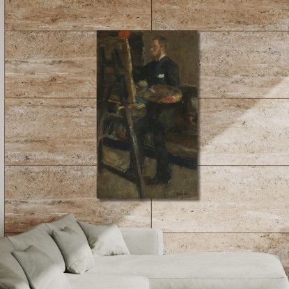 Il Pittore Alfred William Finch James Ensor jen103 quadro stampato su tela