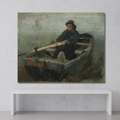 Il Vogatore James Ensor jen106 quadro stampato su tela