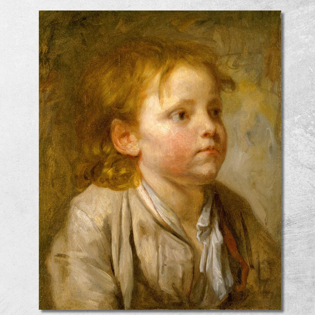 Head Of A Young Boy 2 Jean-Baptiste Greuze jbg24 canvas print