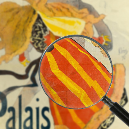Palazzo Del Ghiaccio Degli Champs-Élysées Jules Chéret jch23 quadro stampato su tela