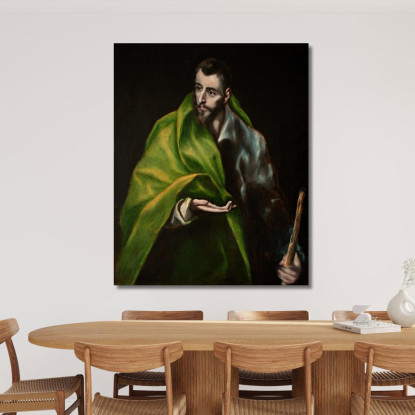 San Giacomo Il Maggiore El Greco (Domenikos Theotokopoulos) egr45 quadro stampato su tela