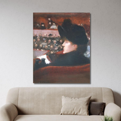Il Palco Jean-Louis Forain jfr33 quadro stampato su tela