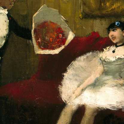 L'Ammiratore Jean-Louis Forain jfr47 quadro stampato su tela