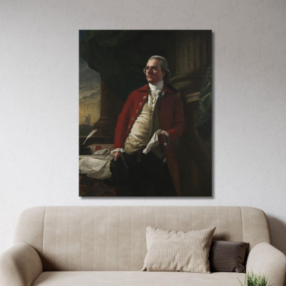 Elkanah Watson John Singleton Copley jsg15 quadro stampato su tela