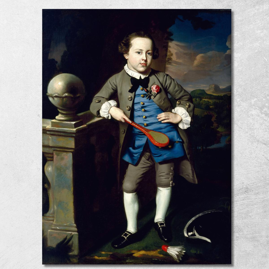 Ritratto Di Un Ragazzo John Singleton Copley jsg49 quadro stampato su tela Ritratto Di Un Ragazzo John Singleton Copley jsg49 quadro stampato su tela