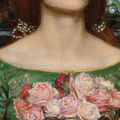Cogli La Rosa Quando È Il Momento John William Waterhouse jww13 quadro stampato su tela