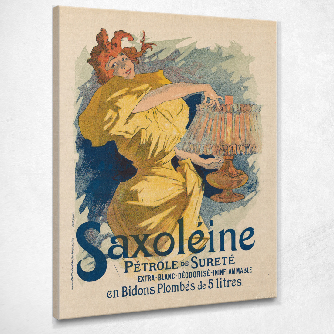 I Maestri Del Poster Pl 13 Saxoleine Jules Chéret jch67 quadro stampato su tela I Maestri Del Poster Pl 13 Saxoleine Jules Chéret jch67 quadro stampato su tela