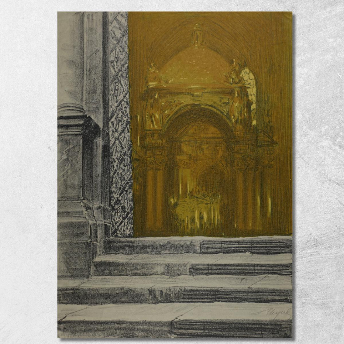San Stanislao Leon Wyczółkowski lwy52 quadro stampato su tela San Stanislao Leon Wyczółkowski lwy52 quadro stampato su tela