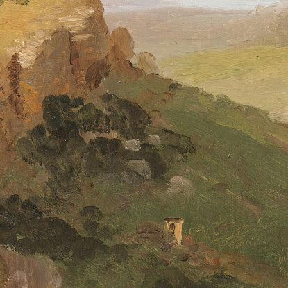 Paesaggio Italiano Thomas Cole tcl18 quadro stampato su tela