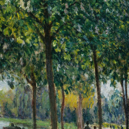 Viale Di Castagni Alfred Sisley asi3 quadro stampato su tela