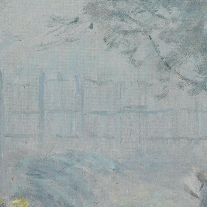 Nebbia A Voisins Alfred Sisley asi19 quadro stampato su tela