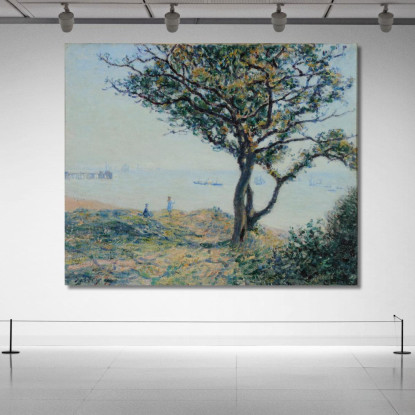 La Rada Di Cardiff Alfred Sisley asi26 quadro stampato su tela