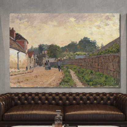 Marly-Le-Roi Alfred Sisley asi56 quadro stampato su tela