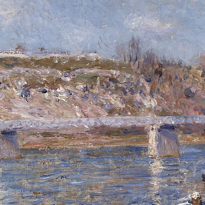 La Spiaggia Di Saint-Mammès Alfred Sisley asi78 quadro stampato su tela