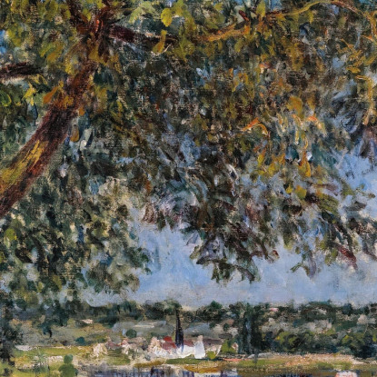 Un Noce Nella Prateria Di Thomery Alfred Sisley asi90 quadro stampato su tela