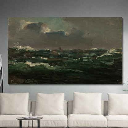 Il Mare Spagnolo Amaldus Nielsen ani217 quadro stampato su tela