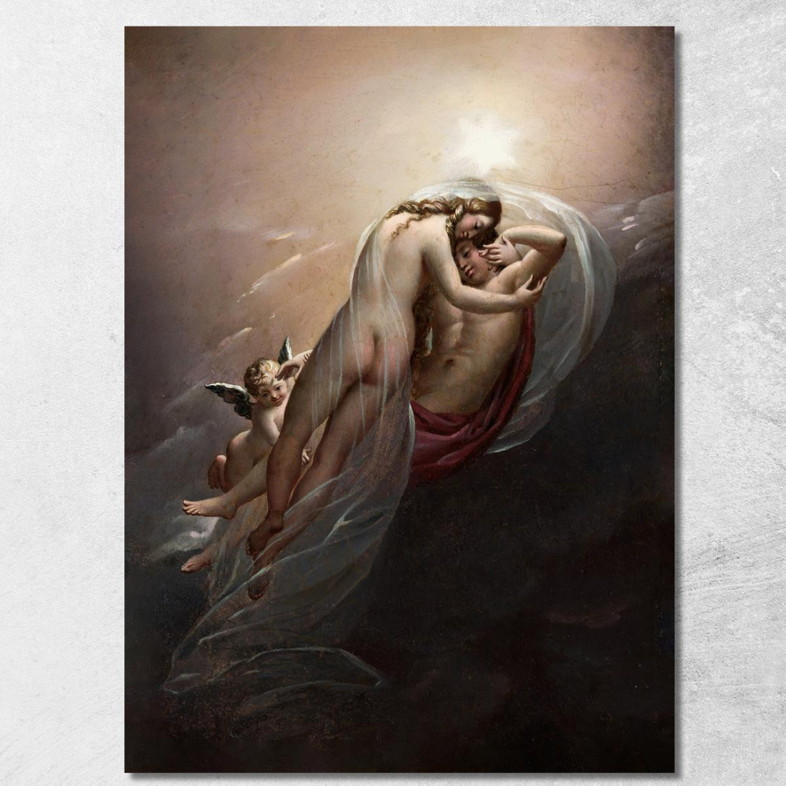 Aurora E Cefalo Anne Louis Girodet-Trioson alg1 quadro stampato su tela Aurora E Cefalo Anne Louis Girodet-Trioson alg1 quadro stampato su tela