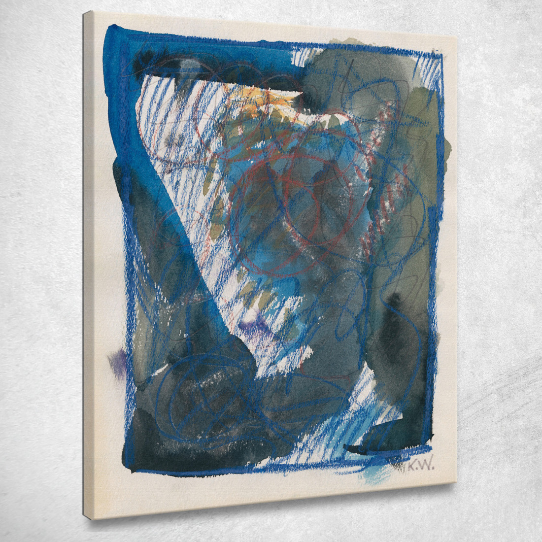 Dalla Mia Vita 50 Fogli Vi Karl Wiener kwn44 quadro stampato su tela Dalla Mia Vita 50 Fogli Vi Karl Wiener kwn44 quadro stampato su tela