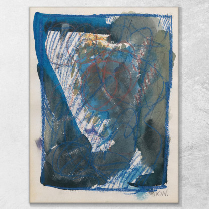 Dalla Mia Vita 50 Fogli Vi Karl Wiener kwn44 quadro stampato su tela