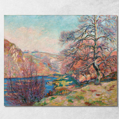 Crozant Armand Guillaumin agl16 quadro stampato su tela