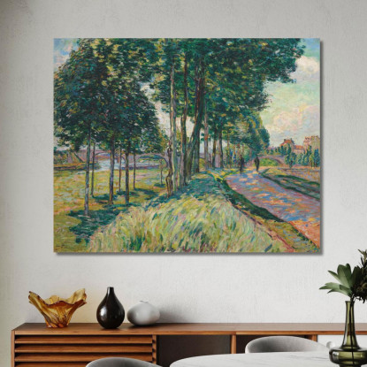 La Senna A Charenton 2 Armand Guillaumin agl30 quadro stampato su tela