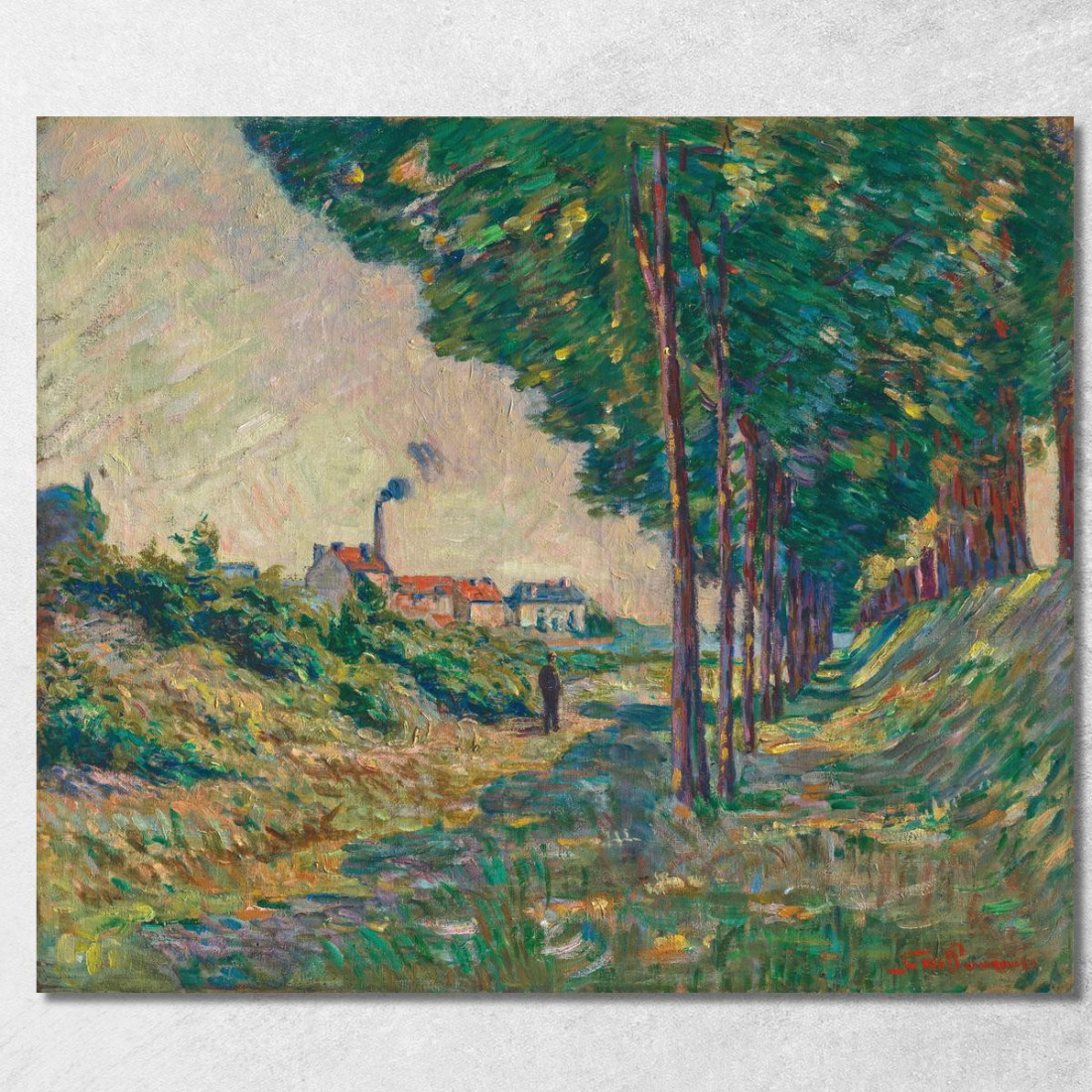 Il Sentiero Di Alaggio A Charenton Île-De-France Armand Guillaumin agl32 quadro stampato su tela Il Sentiero Di Alaggio A Charenton Île-De-France Armand Guillaumin agl32 quadro stampato su tela