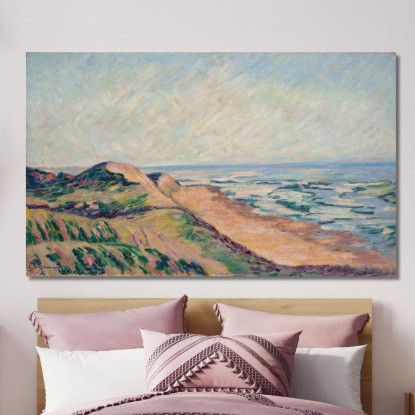 Le Dune Île De Ré Armand Guillaumin agl43 quadro stampato su tela