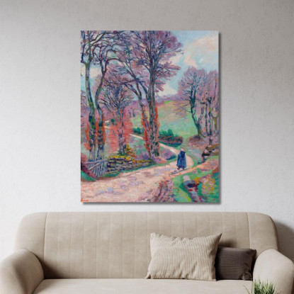 Paesaggio Della Creuse 3 Armand Guillaumin agl59 quadro stampato su tela