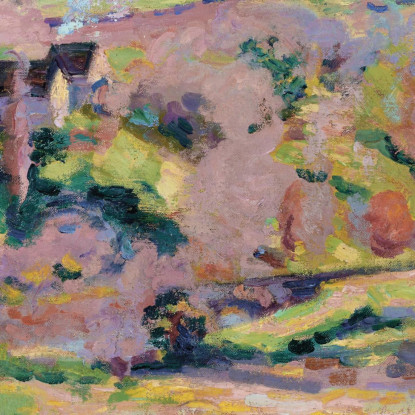 Paesaggio Della Creuse In Primavera Armand Guillaumin agl61 quadro stampato su tela