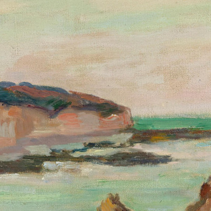 Paesaggio Della Manica Armand Guillaumin agl63 quadro stampato su tela